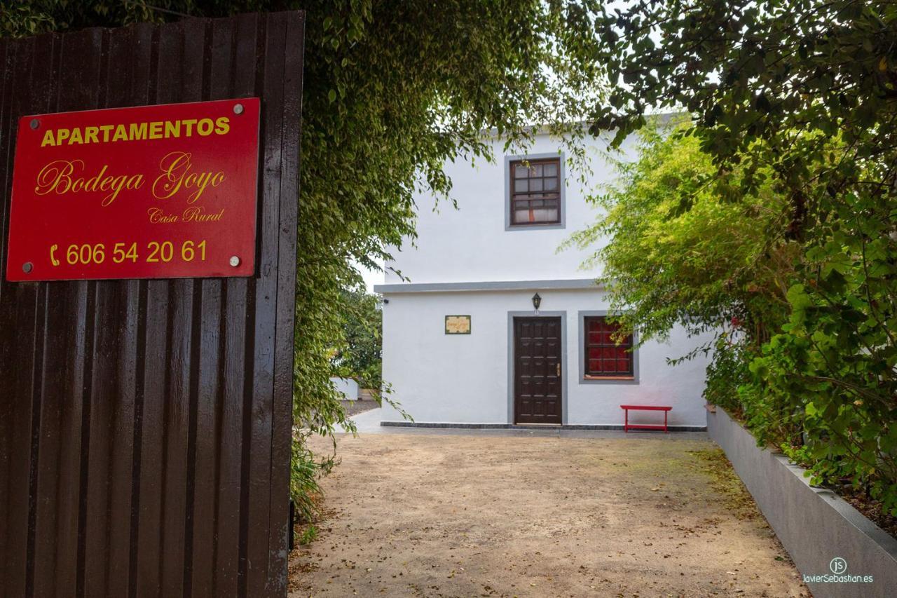 Bodega Goyo Apartment Puntallana Bagian luar foto